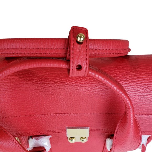 3.1 Phillip Lim Red Pashli Medium Satchel Bag NWT - Picture 9 of 13